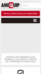 Mobile Screenshot of amequip.com.mx